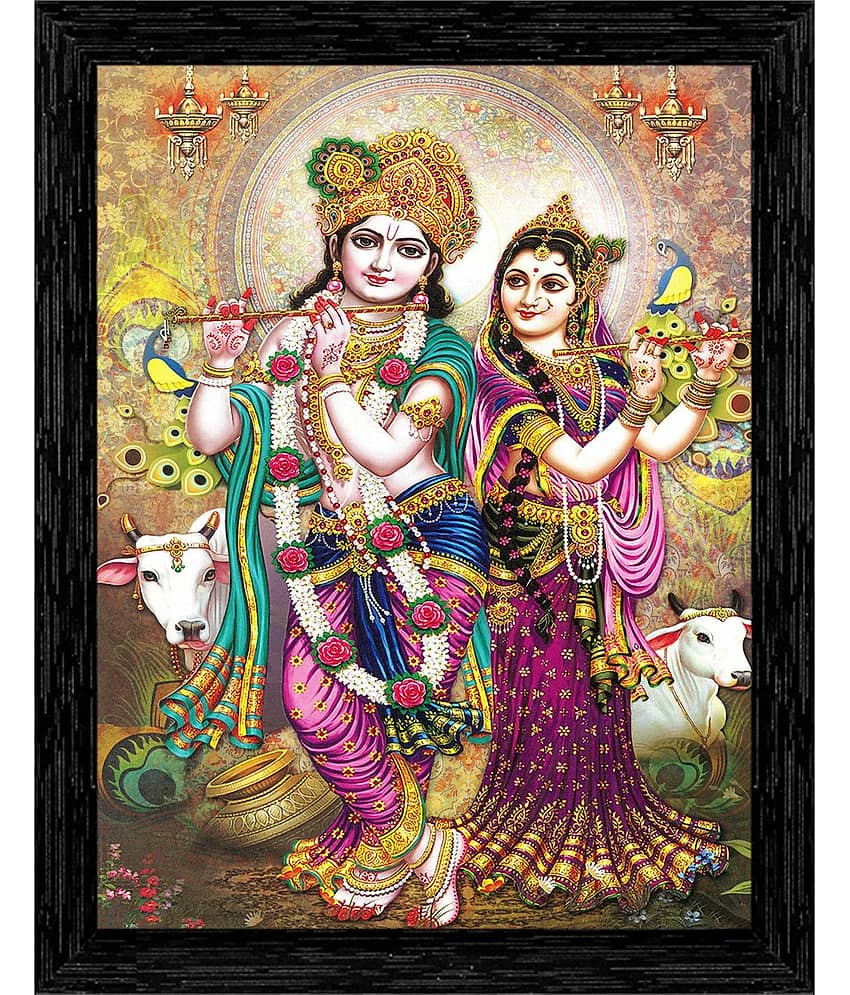 Indianara - Religious Painting With Frame