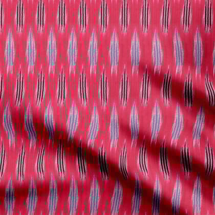 Pink Ikat 2.1-Satin