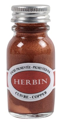 Herbin Pigmented Ink Bottle - Cuivre-15 ml