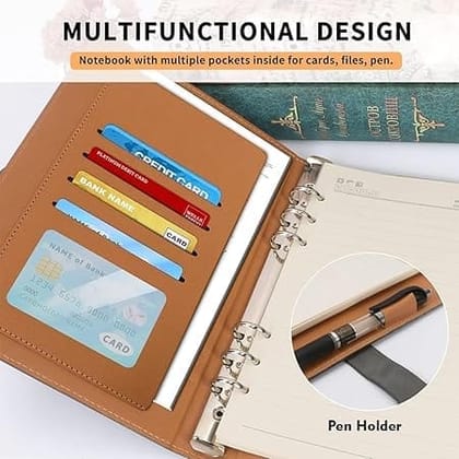 Giftana Personalized Office Planner Diary With Magnetic Lock and Name