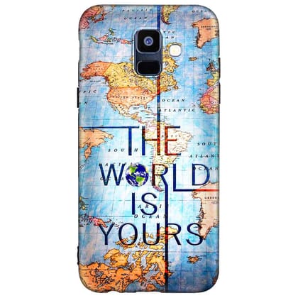 The World IS Yours Samsung A6 Premium Embossed Mobile cover