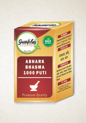 Abhrak Bhasma Hazaar – Premium 1000 Puti Mica Ash for Holistic Health-1g