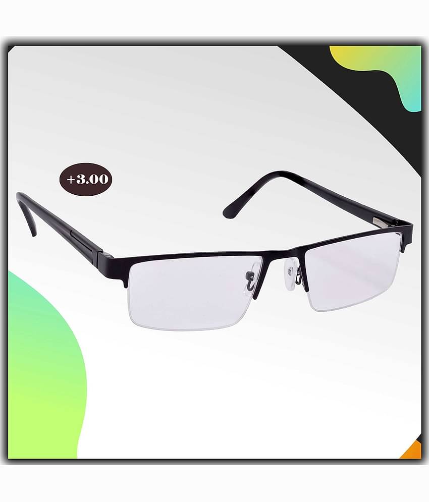 Hrinkar Rectangle Half Rim Reading Glasses