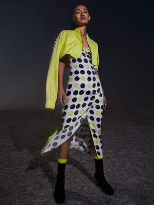 Bolero Jacket-XS / Neon Green