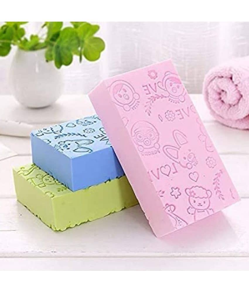SNOWPEARL Multi-Colour Bath Sponge ( 1 pcs )