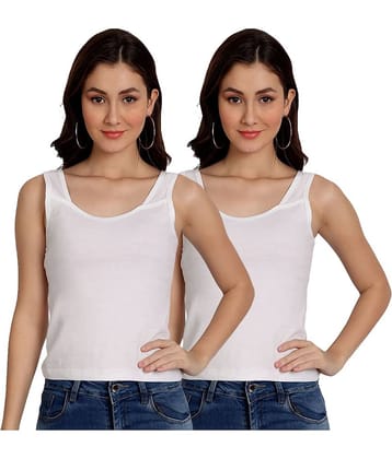 AIMLY Cotton Camisoles - Black Pack of 2