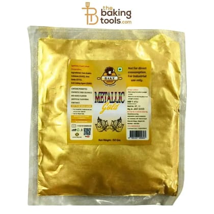 Bakehaven Golden Puff Colour Refill - 50g | Golden Fusfus Colour Refill