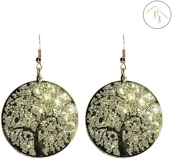 Real Seed Fashion Jewellery Earrings for Girls and Women Gold Plated