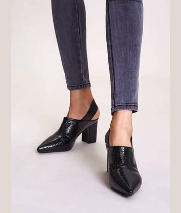 Shoetopia - Black Women's Pumps Heels