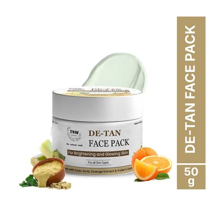 DE-Tan Face Pack for Glowing & Radiant Skin 50g