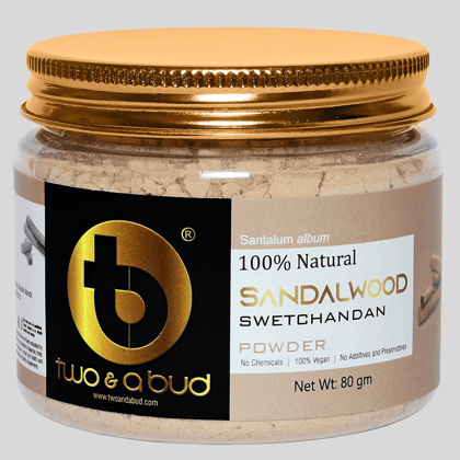 100% Natural Sandalwood Powder 80 g-Pack of 1