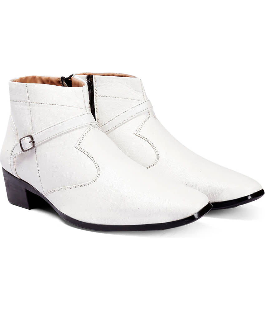 YUVRATO BAXI White Formal Boot