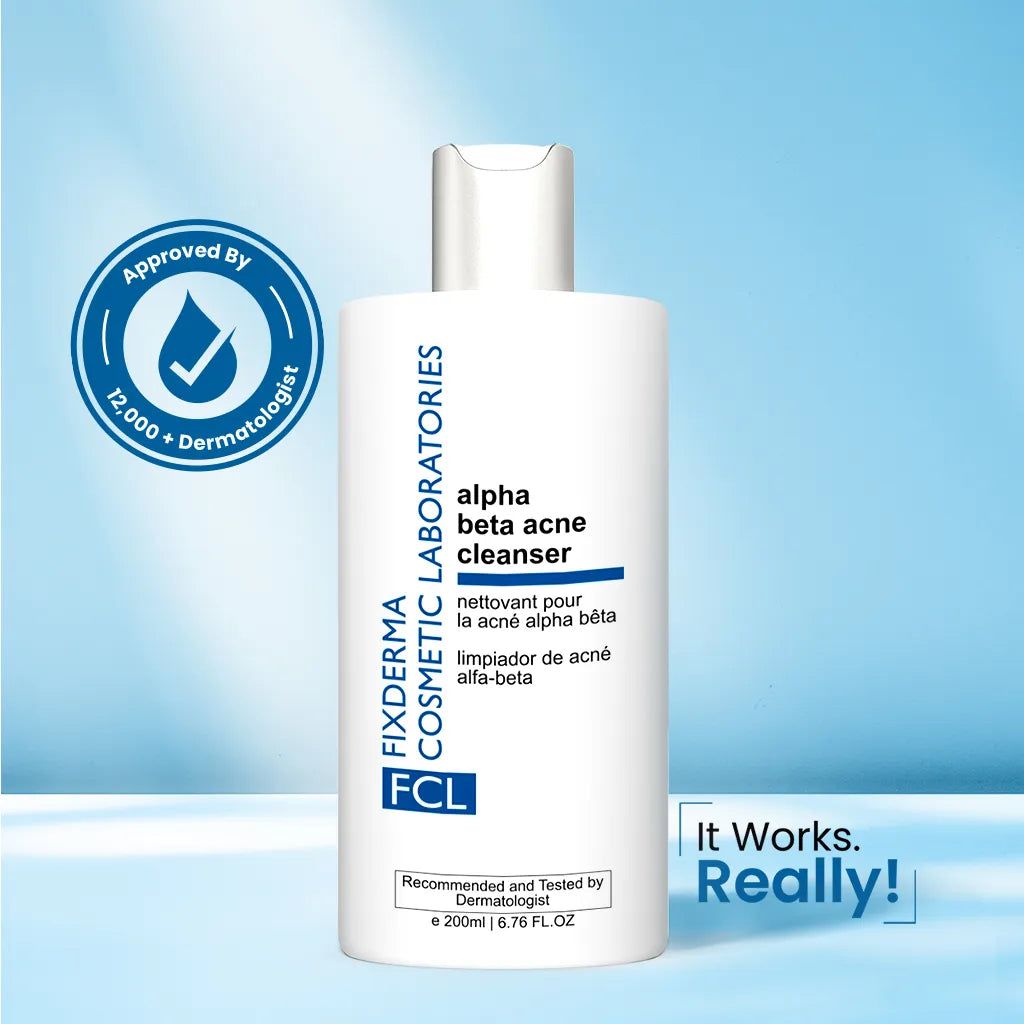 FCL Alpha Beta Acne Cleanser Face wash for Acne & Oily Skin-200ML