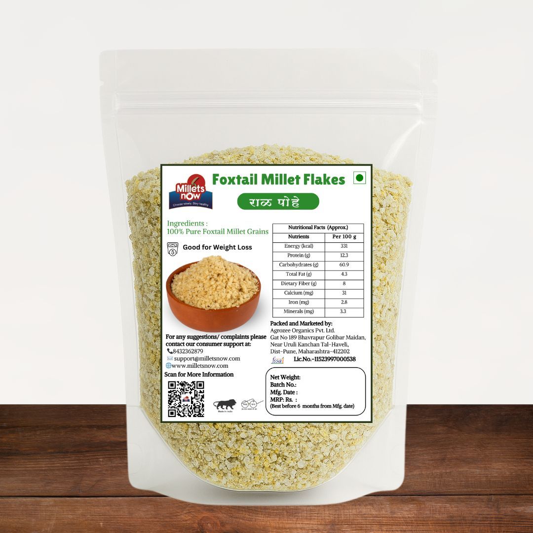 Foxtail Millet Flakes l Rala Poha l 200g