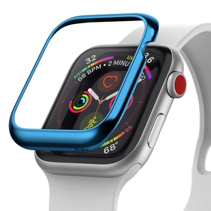 Bezel Styling for Apple Watch 38mm for Series 3 / Series 2 / Series 1 - [Stainless Steel]-38mm - Glossy Blue (AW3-38-04)