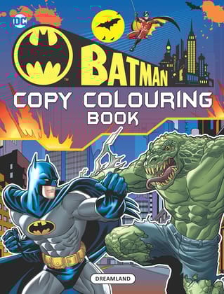 Batman Copy Colouring Book [Paperback] Dreamland Publications