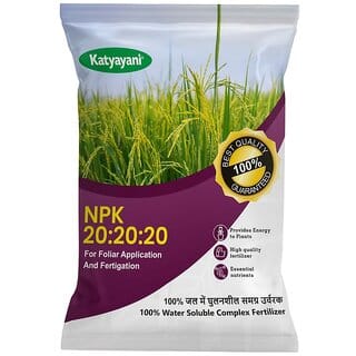 NPK 20 20 20 Fertilizer for all plants With Mix Micronutrients Humic Acid 1KG