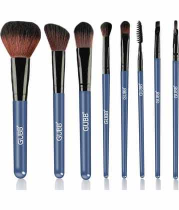 Gubb Makeup Brush Set Synthetic Evenout,Blending,Contouring 150 g 8 Pcs