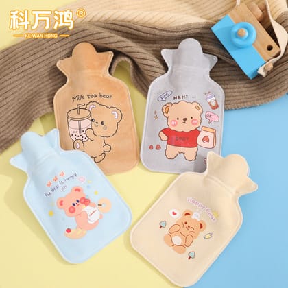 Kawaii Mini Hot Water Bag | Kawaii Furr Hot Water Bag (1pc)-grey
