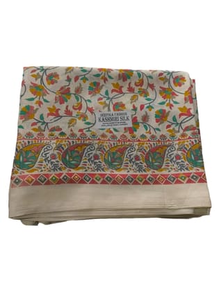Floral Print Cotton Silk Saree