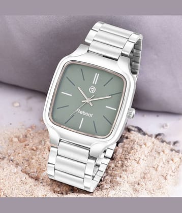 Reboot Silver Metal Analog Men's Watch