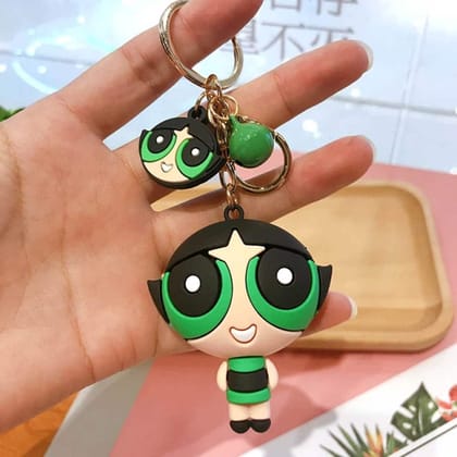 The Powerpuff Girls Keychain - Single Piece-Buttercup