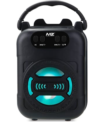 MZ M5 5 W Bluetooth Speaker Bluetooth V 5.0 with SD card Slot Playback Time 6 hrs Black