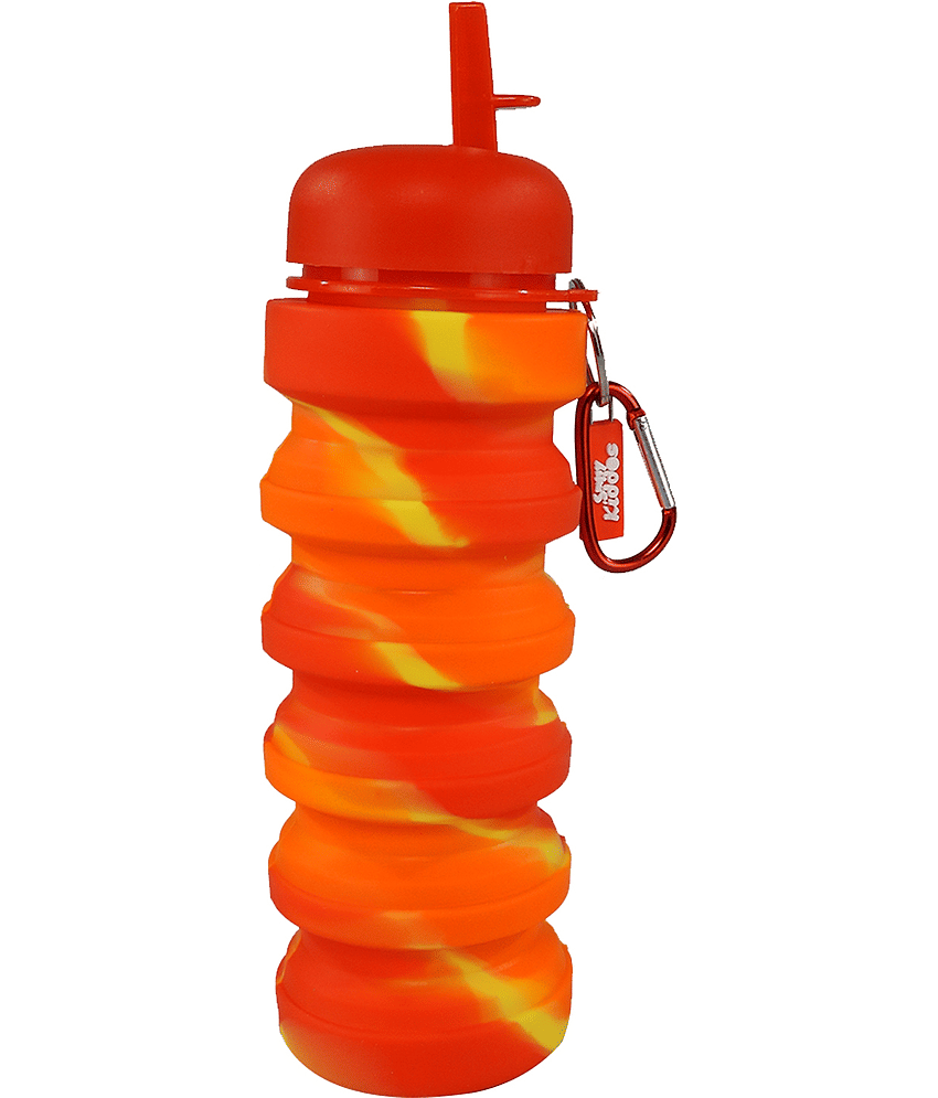 Silicone water Bottle- Red