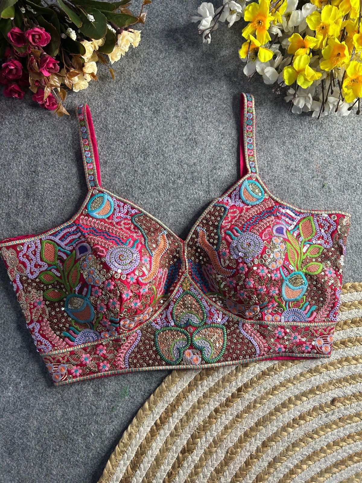 New Beautiful Spaghetti Blouse