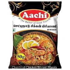 AACHI CHETTINAD CHIKEN BIRIYANI MASALA 50G