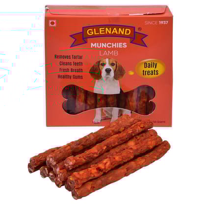 Glenand Dog Munchies 450g Lamb Box