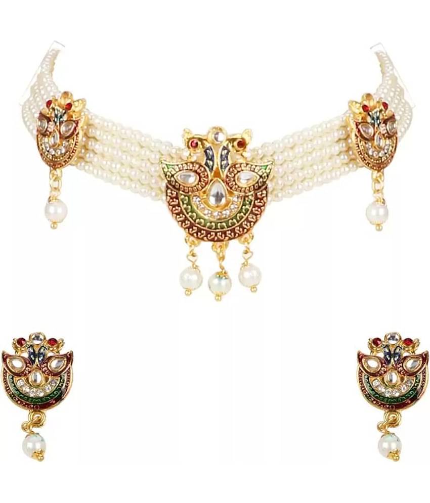 Bhagya Lakshmi - Multicolor Alloy Necklace Set ( Pack of 1 )