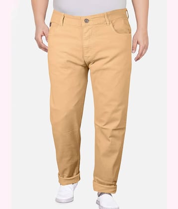 JB JUST BLACK Regular Fit Cuffed Hem Men's Jeans - Brown ( Pack of 1 )