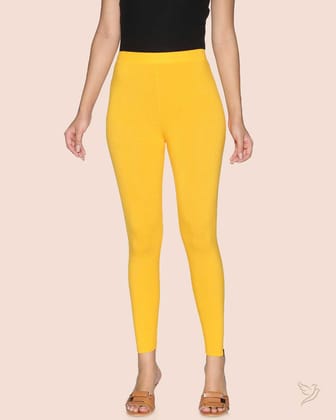 Viscose Ankle Legging - Bumble Bee-S / Bumble Bee