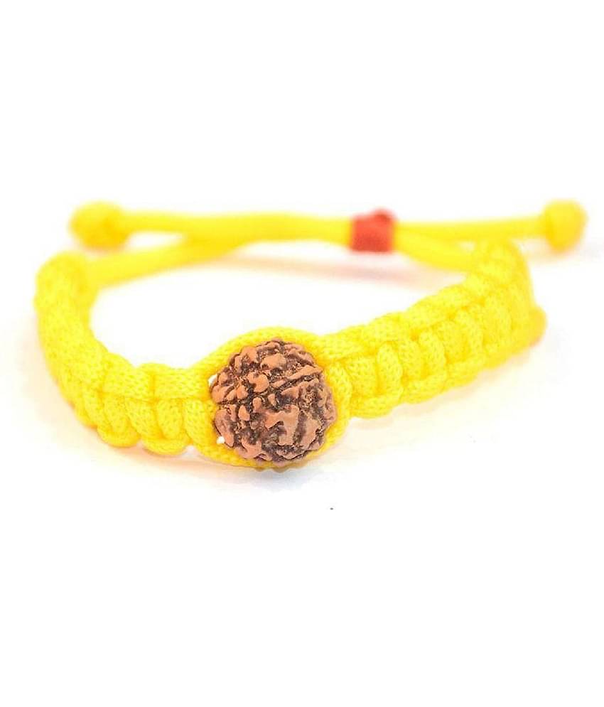 rudradivine - Yellow Bracelet (Pack of 1)