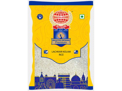 Lachkari Kolam Raw Rice - 1kg