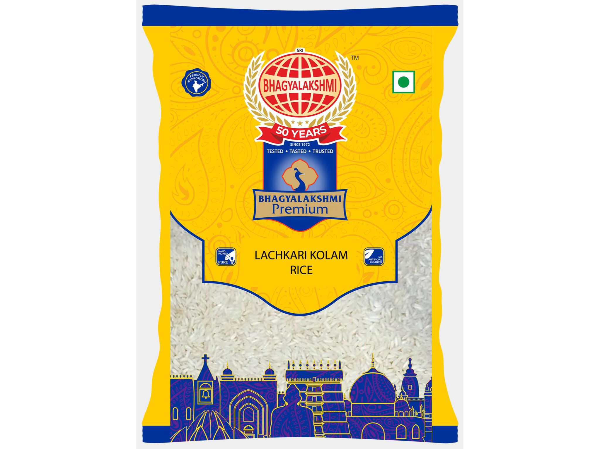 Lachkari Kolam Raw Rice - 1kg