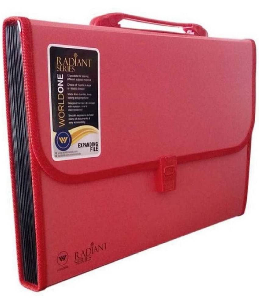 banistrokes Red Expandable File ( Pack of 1 )