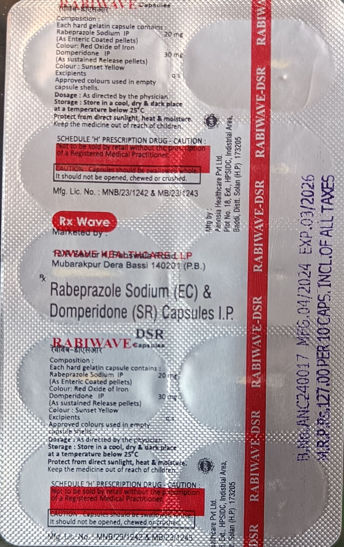 Rabiwave-DSR Capsule