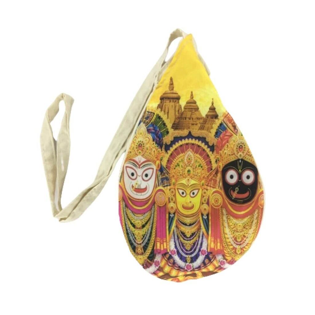 MAYAPURI Digital Printed Chanting Bag/Gomukhi Japa Bag with Zip Pocket for Daily Mantra Jaap - Pooja Needs | Buy online on ZillyBuy
