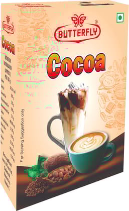 Butterfly Instant ( Dark & Rich) Cocoa, 50g  by Butterfly Dessert Mixes and Bakery Needs.