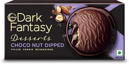 Sunfeast Dark Fantasy Choco Nut Dipped Cookie