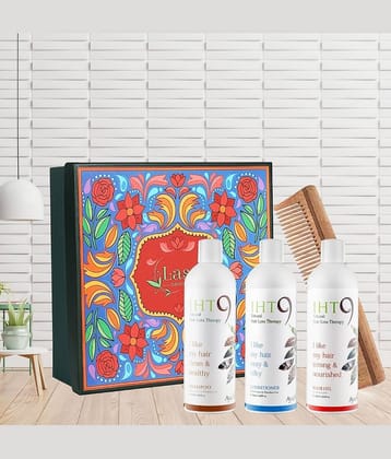 Lass Naturals Hair Regrowth Kit Iht9 With Neem Wood Comb