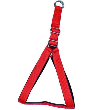 Tame Love Padded Harness Belt for Medium Dog of all breeds (Black color - 1 Inch)