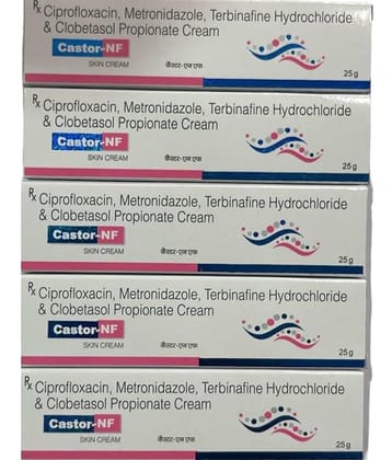 Castor - Nf Face Cream 25 Gm (Pack Of 5)