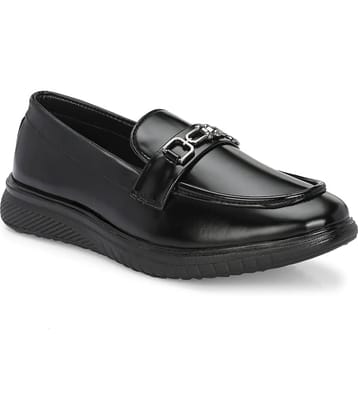 Bucik Black Men's Mocassin Formal Shoes