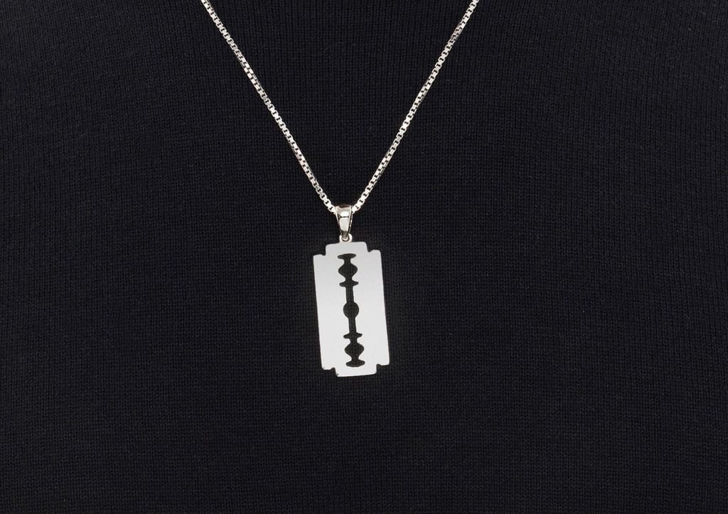 Razor Blade Pendant
