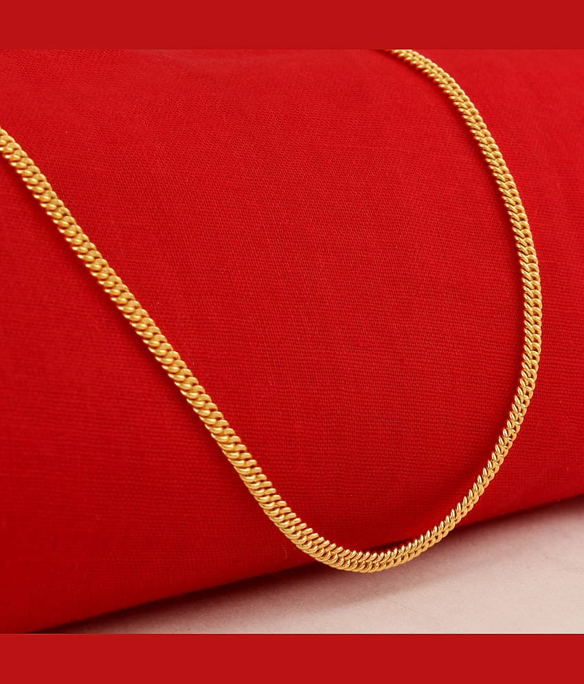 FASHION FRILL Gold Plated Brass Chain ( Pack of 1 )