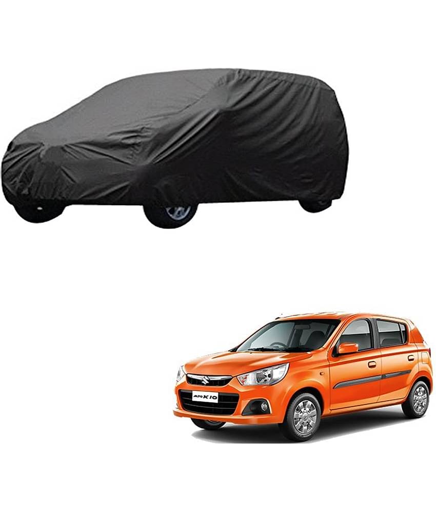 Autoretail Grey Color Car Cover Polyster For Maruti Suzuki Alto K10