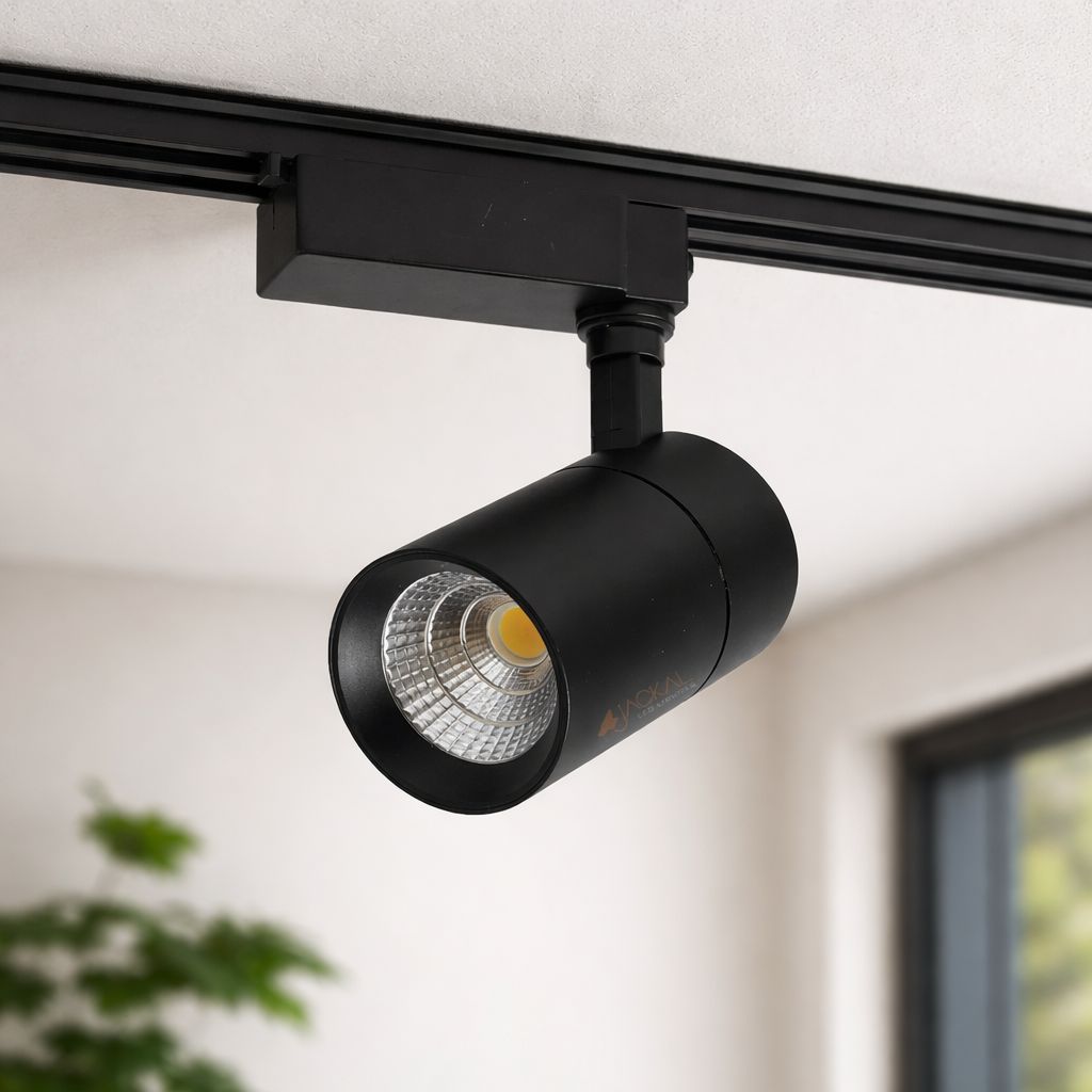 SPARKWORLD 20W LED Ceiling Spot Track Light | 180 Rotatable Focus Light | Natural White | Ideal for Home, Showrooms & Wall Highlights | Track Not Included | Colour: Warm White - Electricals | Buy online on ZillyBuy